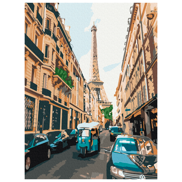 Pictură pe numere BrushMe Paris turistic RBS52329FC 40 x 30 cm / Verticală photo 1 Pictură pe numere BrushMe Paris turistic RBS52329FC 40 x 30 cm / Verticală photo 1