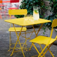 Садовый стол Ikea Sundso Квадратный / Желтый Желтый photo 5