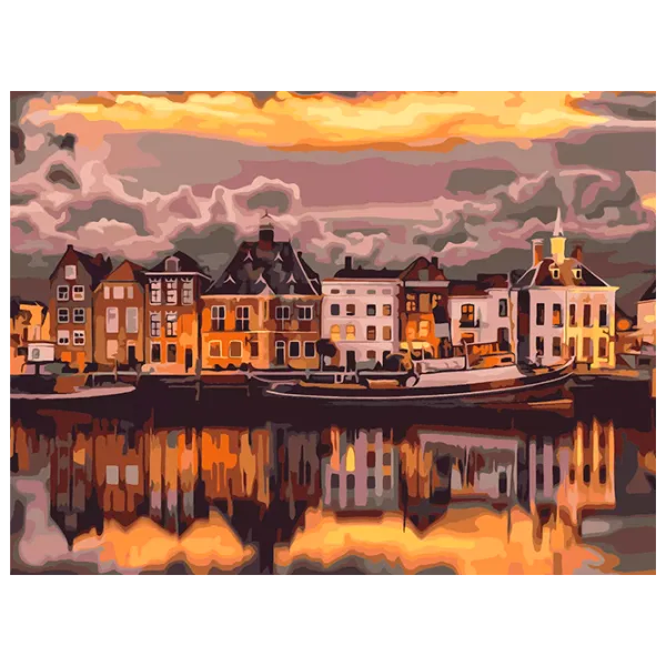 Картина по номерам BrushMe Вечер в Стокгольме RBS24413FC 40 x 30 cm / Горизонтальная photo 1 Картина по номерам BrushMe Вечер в Стокгольме RBS24413FC 40 x 30 cm / Горизонтальная photo 1