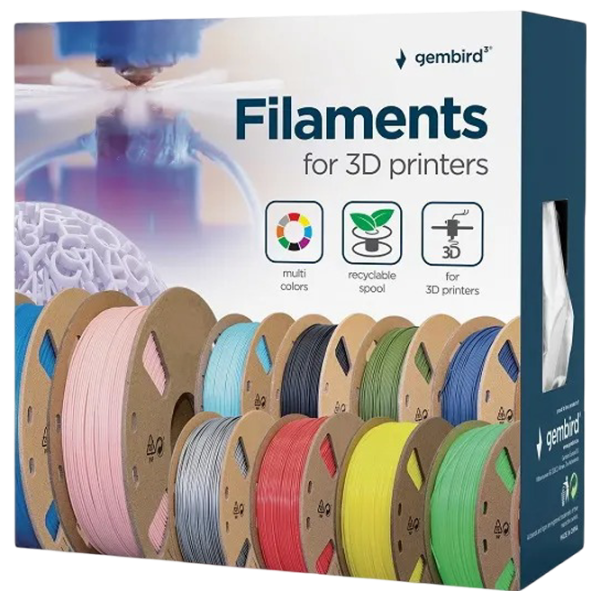 Филамент Gembird FF-3DP-ABS1.75-02-R Красный photo 5 Филамент Gembird FF-3DP-ABS1.75-02-R Красный photo 5