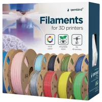 Filament Gembird FF-3DP-ABS1.75-02-R Red photo 5