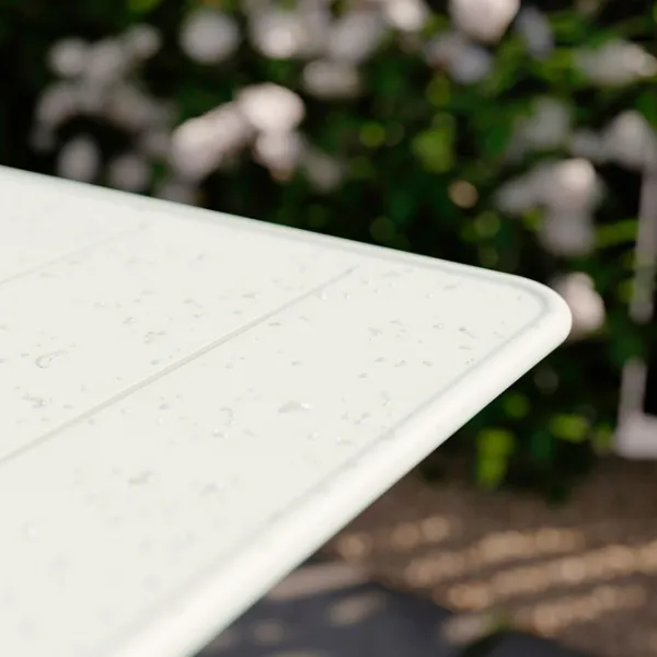 Masă de grădină Ikea Sundso Pătrat / White White photo 3