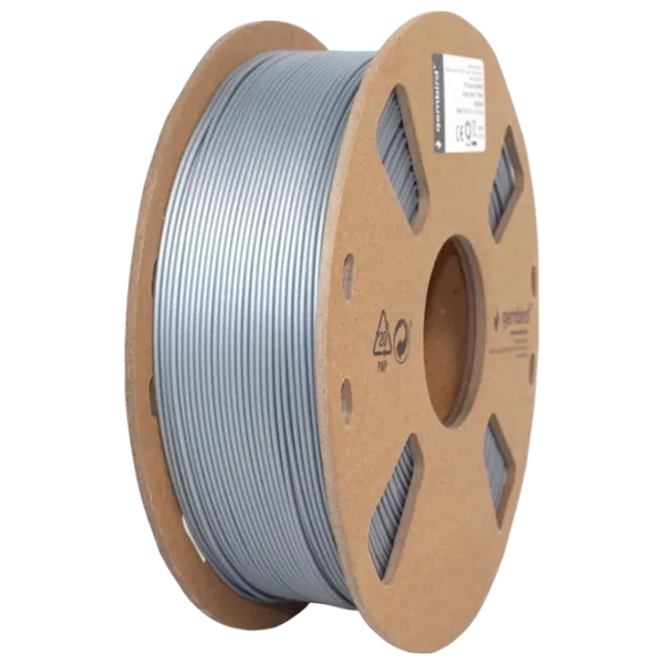Филамент Gembird 3DP-PLA1.75-01-S Серебряный photo 1 Филамент Gembird 3DP-PLA1.75-01-S Серебряный photo 1