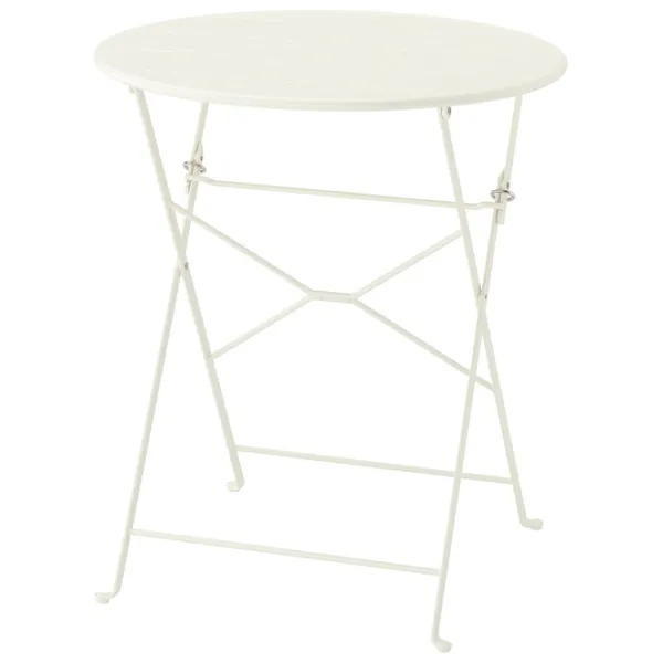 Masă de grădină Ikea Sundso Rotund / White White photo 1 Masă de grădină Ikea Sundso Rotund / White White photo 1