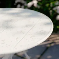 Садовый стол Ikea Sundso Круглый / White Белый photo 2