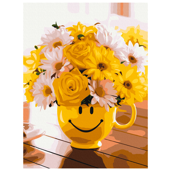 Pictură pe numere BrushMe Buchetul fericirii RBS34186FC 40 x 30 cm / Verticală photo 1 Pictură pe numere BrushMe Buchetul fericirii RBS34186FC 40 x 30 cm / Verticală photo 1