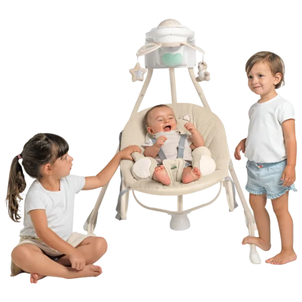 Детские качели CAM Gironanna Evo 260 (8005549043473) 9 кг/ Бежевый photo 6 Детские качели CAM Gironanna Evo 260 (8005549043473) 9 кг/ Бежевый photo 6