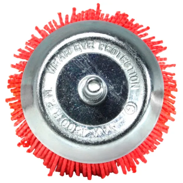 Perie conică din sârmă ondulată S&R 136840075 75 mm photo 3