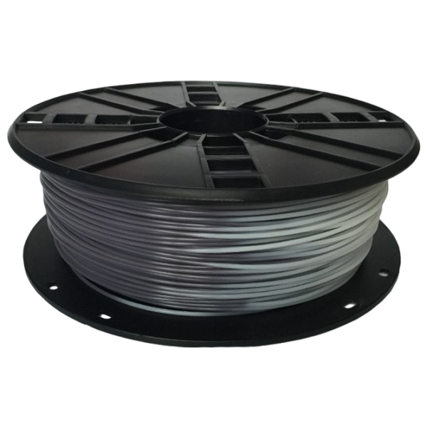 Филамент Gembird 3DP-ABS1.75-01-GW Gray White photo 1