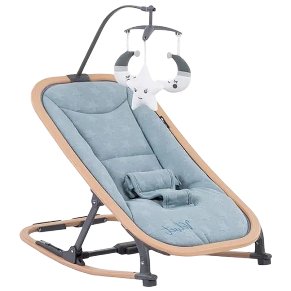 Leagăn pentru bebeluși Chipolino Velvet (SHEVL02304SK) 9 kg/ Sky photo 1