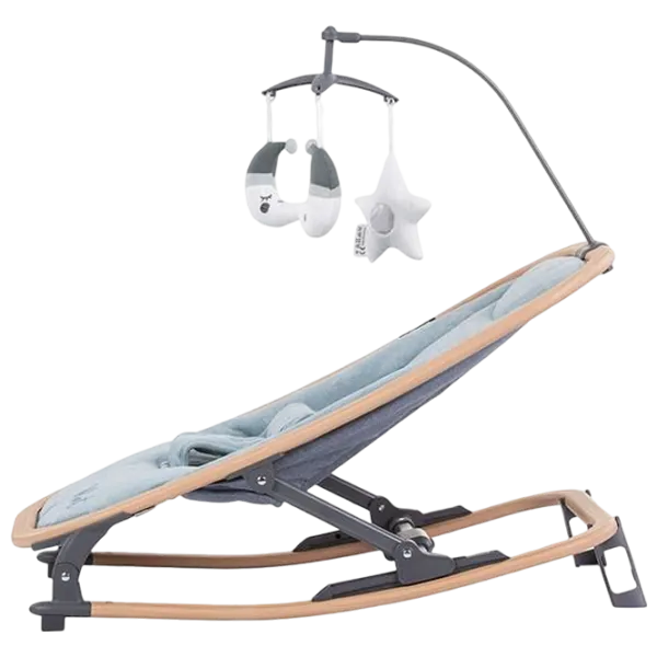 Leagăn pentru bebeluși Chipolino Velvet (SHEVL02304SK) 9 kg/ Sky photo 4