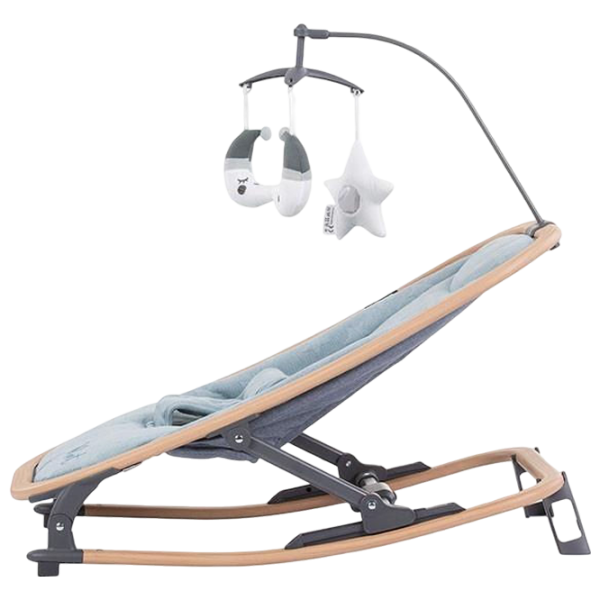 Leagăn pentru bebeluși Chipolino Velvet (SHEVL02304SK) 9 kg/ Sky photo 4