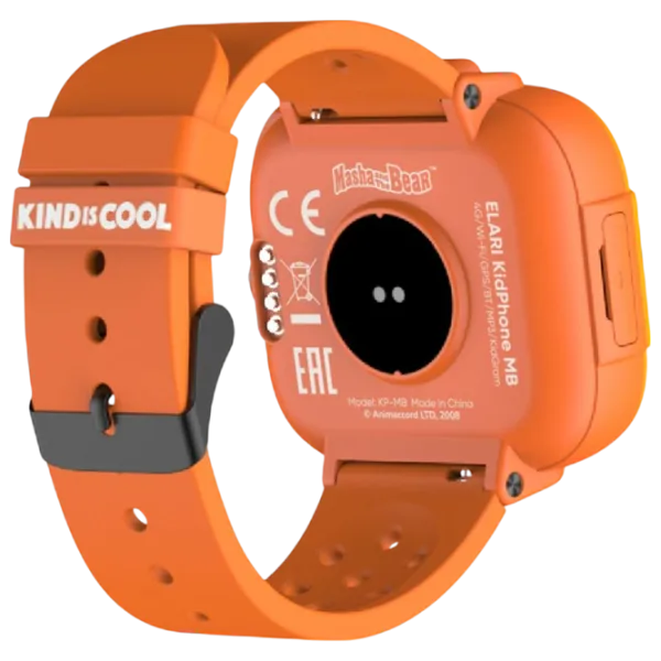 Ceas pentru copii Elari KidPhone Masha&Bear 1.76"/ Orange photo 3
