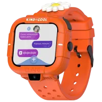 Детские часы Elari KidPhone Masha&Bear 1.76"/ Оранжевый photo 6