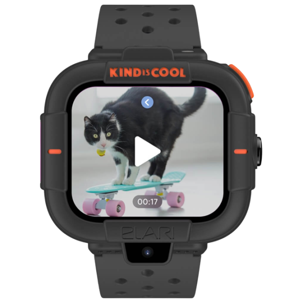 Ceas pentru copii Elari KidPhone Masha&Bear 1.76"/ Black photo 6
