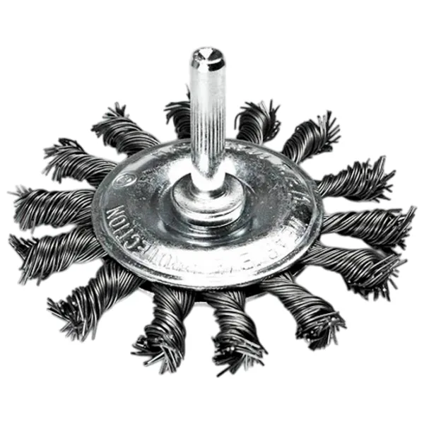 Perie disc din sârmă răsucită S&R 136635075 75 mm photo 1