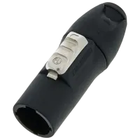 Mufă audio Neutrik NAC3MX-W-TOP Plastic / Black photo 2