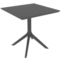 Садовый стол AG SILVA P Квадратный / Антрацит Антрацит