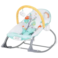 Leagăn pentru bebeluși Chipolino Melody (SHEML02402GN) 9 kg/ Green