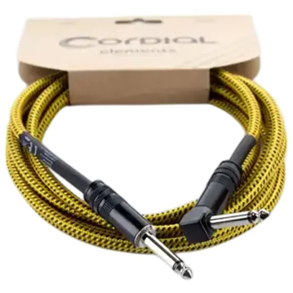 Cablu audio Cordial EI-1.5 PR-TWEED-YE PVC / Yelow photo 1