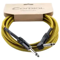 Cablu audio Cordial EI-1.5 PR-TWEED-YE PVC / Yelow