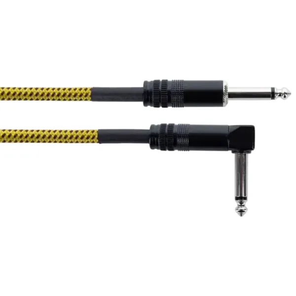 Cablu audio Cordial EI-1.5 PR-TWEED-YE PVC / Yelow photo 2