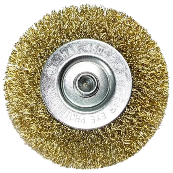 Щетка дисковая из гофрированной проволоки S&R 136631075 75 мм photo 2