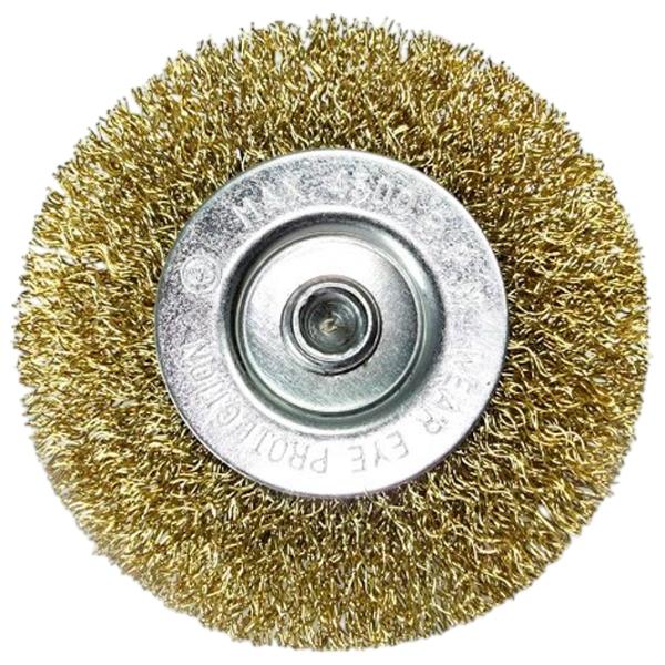 Щетка дисковая из гофрированной проволоки S&R 136631075 75 мм photo 2