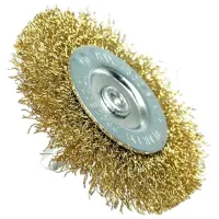 Perie disc din sârmă ondulată S&R 136631075 75 mm photo 3