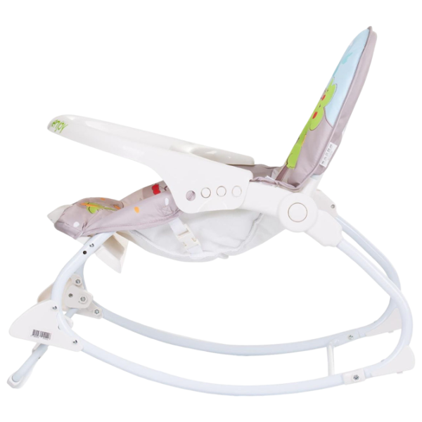 Leagăn pentru bebeluși Chipolino Enjoy Dino (SHENJ02303DI) 18 kg/ Beige photo 2