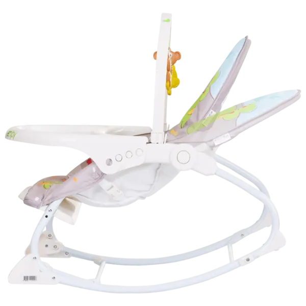 Leagăn pentru bebeluși Chipolino Enjoy Dino (SHENJ02303DI) 18 kg/ Beige photo 4