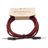 Cablu audio Cordial EI-5-PP-TWEED-RD PVC / Red