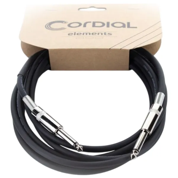 Cablu audio Cordial EI-6-PP-BK PVC / Black photo 1