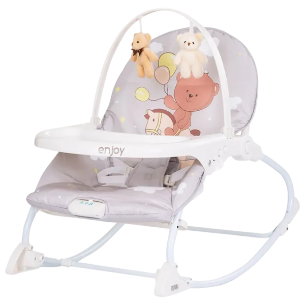 Детские качели Chipolino Enjoy Bear (SHENJ02301BE) 18 кг/ Бежевый photo 1