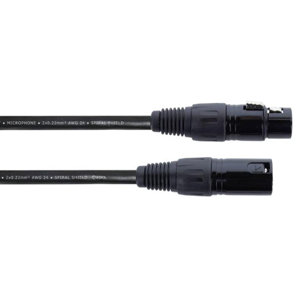 Cablu audio Cordial EM-0.5-FM PVC / Black photo 2