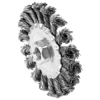 Perie disc din sârmă răsucită S&R 136554100 100 mm photo 3