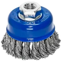 Проволочная чашечная щётка S&R 136250075 75 мм