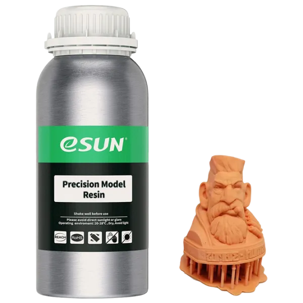 Фотополимер Esun Precision Model Resin Orange Red photo 1