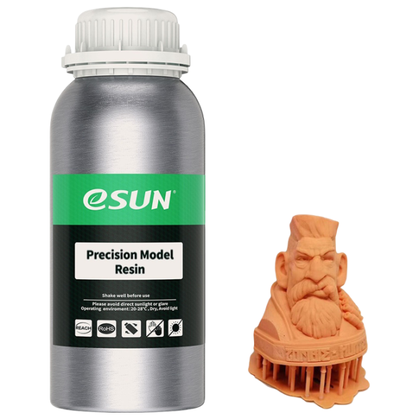Фотополимер Esun Precision Model Resin Orange Red photo 1