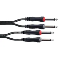 Cablu audio Cordial EU-6-PP PVC / Black photo 2