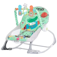 Leagăn pentru bebeluși Chipolino Baby Spa (SHEBS02302GR) 15 kg/ Green