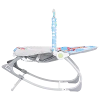 Leagăn pentru bebeluși Chipolino Baby Spa (SHEBS02301BL) 15 kg/ Blue photo 3