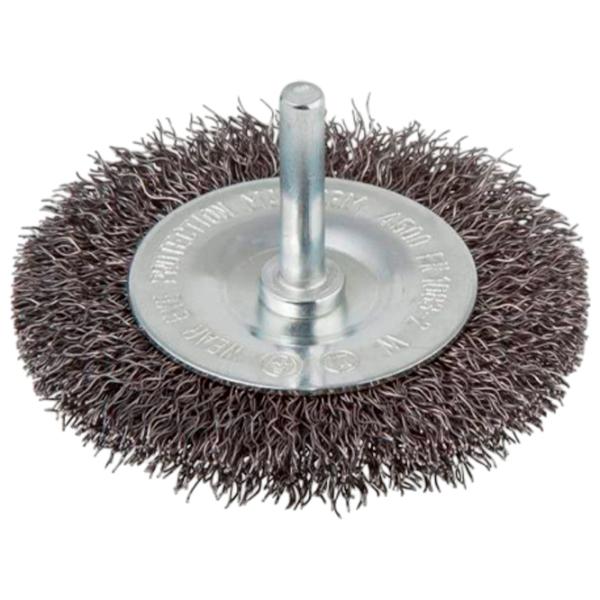 Perie disc din sârmă ondulată Wolfcraft 8470000 75 mm photo 1 Perie disc din sârmă ondulată Wolfcraft 8470000 75 mm photo 1