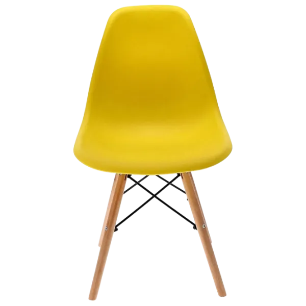 Кухонный стул Jumi Eva SD-972698 Пластик/ Желтый Wood photo 1 Кухонный стул Jumi Eva SD-972698 Пластик/ Желтый Wood photo 1