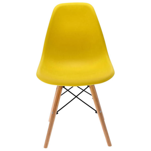 Кухонный стул Jumi Eva SD-972698 Пластик/ Желтый Wood photo 1 Кухонный стул Jumi Eva SD-972698 Пластик/ Желтый Wood photo 1