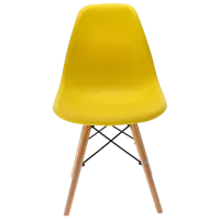 Кухонный стул Jumi Eva SD-972698 Пластик/ Желтый Wood