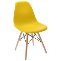 Кухонный стул Jumi Eva SD-972698 Пластик/ Желтый Wood photo 2