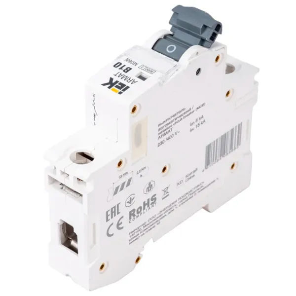 Întrerupător automat IEK AR-M06N-1-B010 Modulară / 10 A photo 4