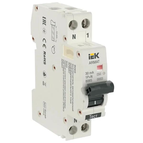 Întrerupător automat IEK AR-M06N-1-C020DC Modulară / 10 A photo 1