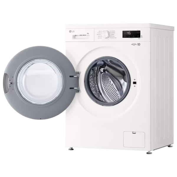 Стиральная машина LG F4X1008NWH 8 кг / 1400 об/мин / Белый photo 6 Стиральная машина LG F4X1008NWH 8 кг / 1400 об/мин / Белый photo 6
